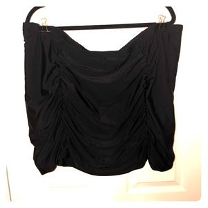 Torrid high waisted swim skirt